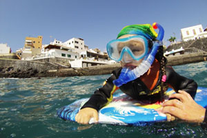 Snorkeling z deską