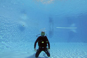 Baseny w Diving Atlantis